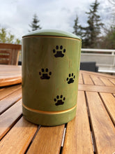 Charger l'image dans la galerie, Urne animaux Mirza Vert