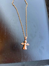 Charger l'image dans la galerie, Collier Urne Ange Rose gold - photo 2