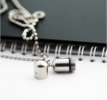 Charger l'image dans la galerie, Pendentif Funéraire Mignon Argent - photo 2