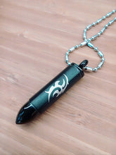 Charger l'image dans la galerie, Urne Pendentif Balle Noir - photo 1