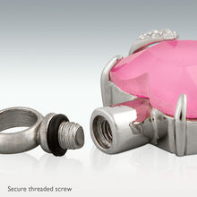 Charger l'image dans la galerie, Bijou Funéraire Cœur Rose