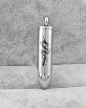 Charger l'image dans la galerie, Bijou Funéraire Dragon Argent