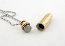 Charger l'image dans la galerie, Bijou Funéraire Balle Or