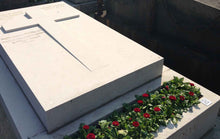 Charger l'image dans la galerie, Plaque funéraire QR code pour pierre tombale