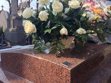 Charger l'image dans la galerie, Plaque funéraire QR code pour pierre tombale