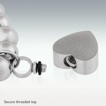 Charger l'image dans la galerie, contenant cendres dans bracelet coeur