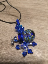 Charger l'image dans la galerie, Pendentif Funéraire Fantaisie Bleu
