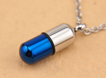 Charger l'image dans la galerie, Pendentif Funéraire Mignon Bleu