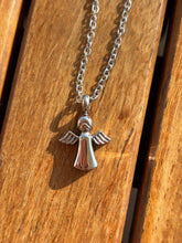 Charger l'image dans la galerie, Collier Urne Ange Argenté - photo 2
