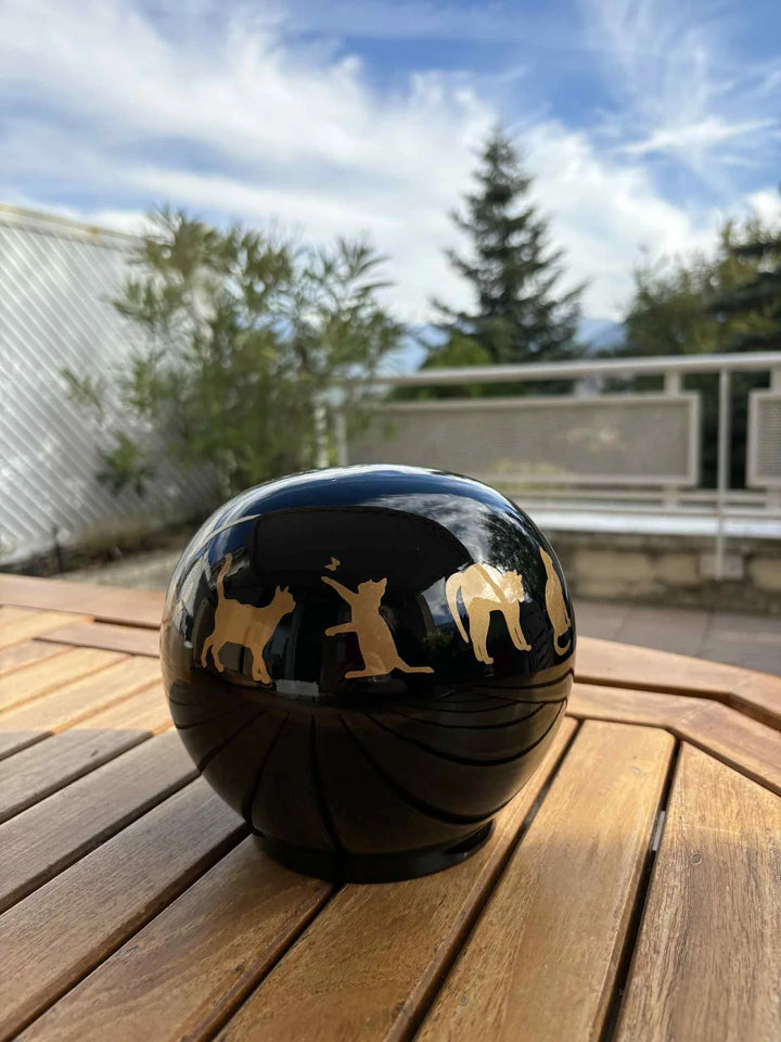 Urne Funéraire Sphère Chat - photo 1