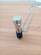 Charger l'image dans la galerie, Urne Pendentif Cylindre Bleu - photo 2
