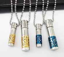 Charger l'image dans la galerie, Urne Pendentif Cylindre Or - photo 1
