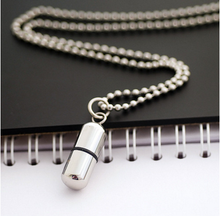 Charger l&#39;image dans la galerie, collier pendentif funeraire mignon argent 
