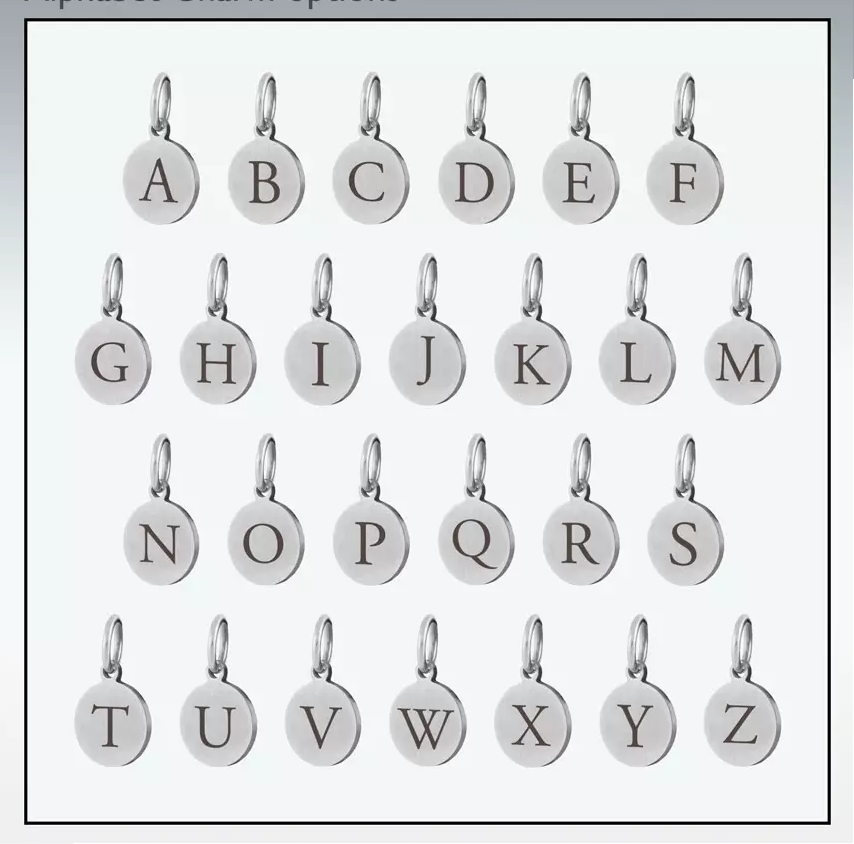 Bijoux alphabet
