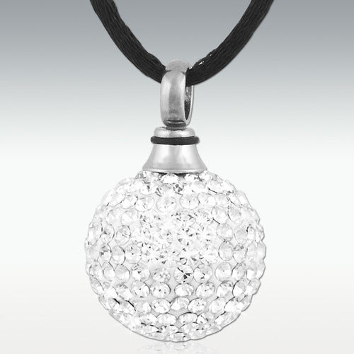 pendentif funéraire collier noir 