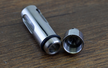 Charger l&#39;image dans la galerie, pendentif cineraire transparent ouvert cendres
