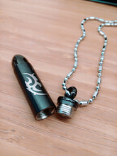 Charger l&#39;image dans la galerie, Urne Pendentif Balle Noir
